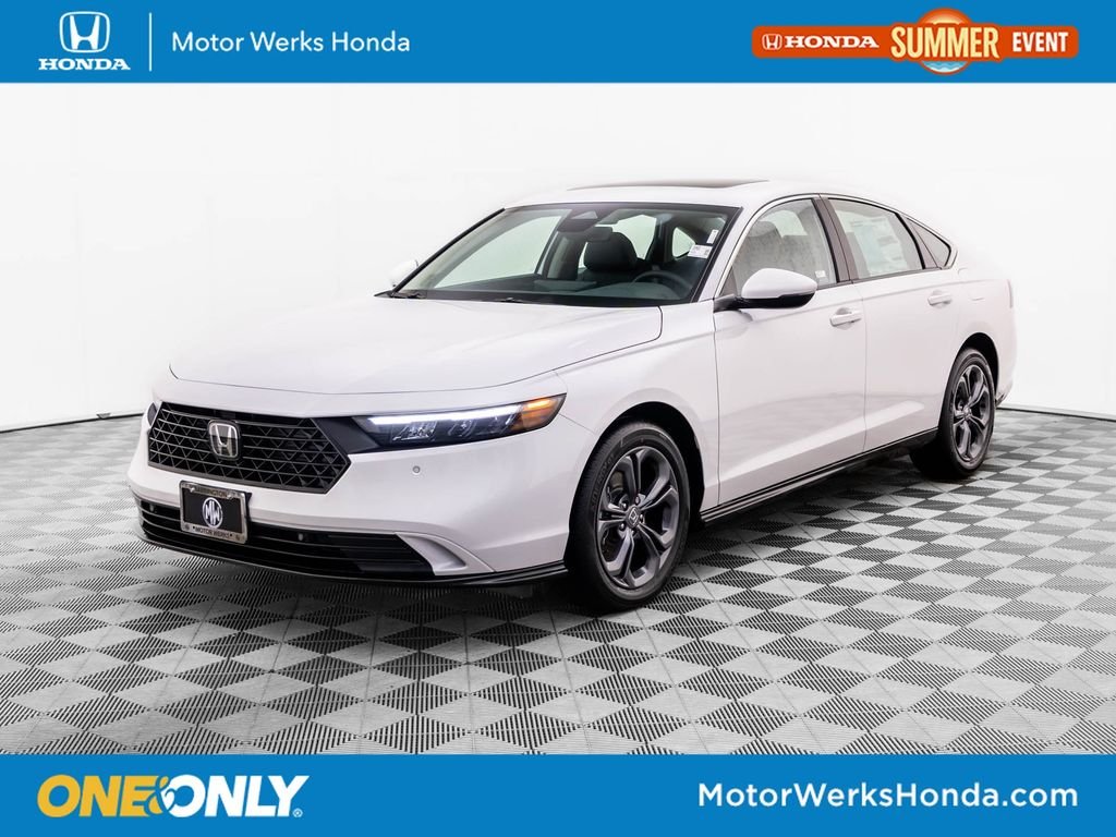 New 2026 Platinum White Pearl Honda EX-L image 1