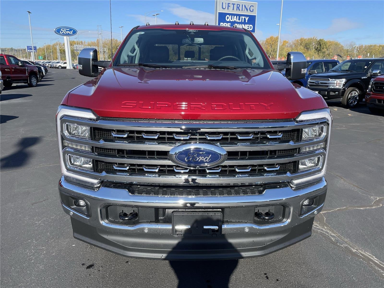New 2026 Ruby Red Metallic Tinted Clearcoat Ford F-350® Lariat® image 49
