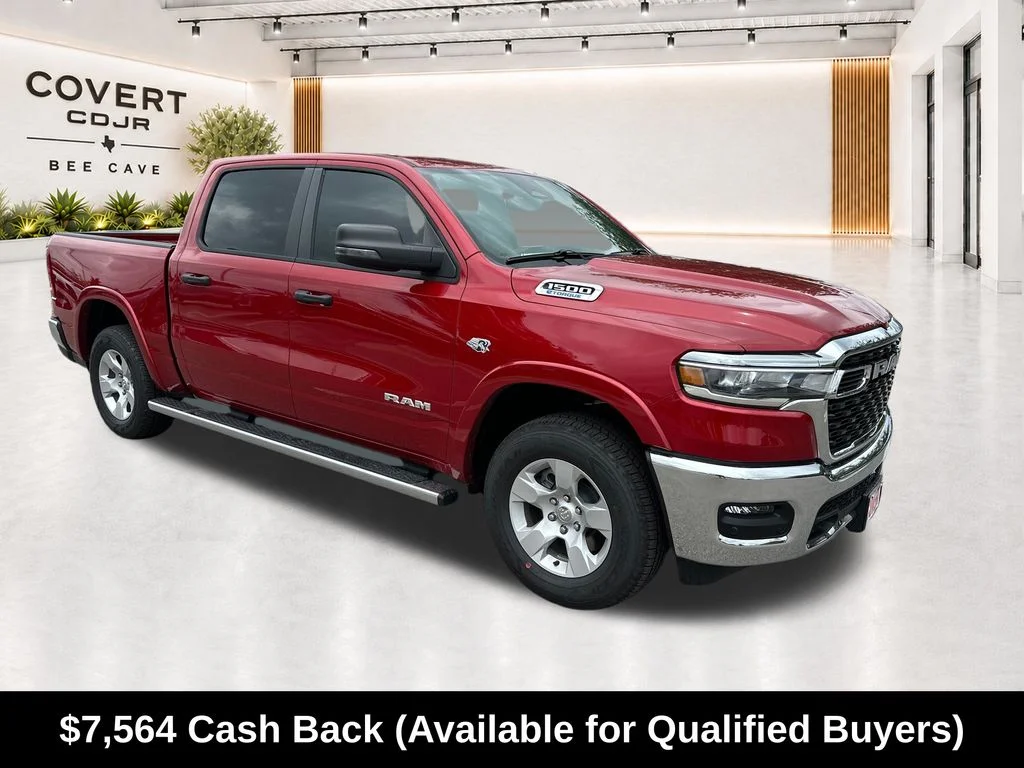 New 2026 Molten Red Pearlcoat RAM Big Horn/Lone Star image 2