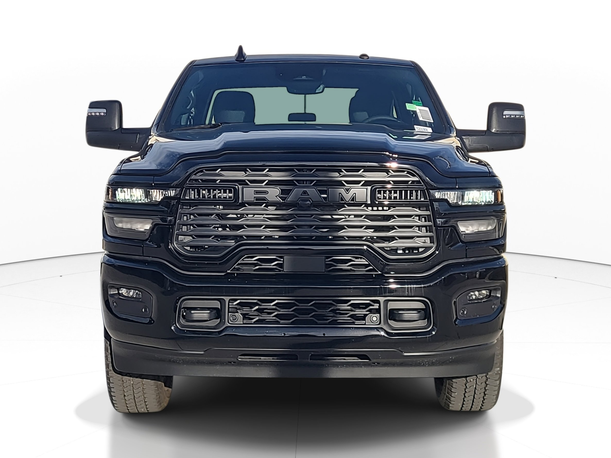 New 2026 Diamond Black Crystal Pearl-Coat Exterior Paint RAM Big Horn image 2