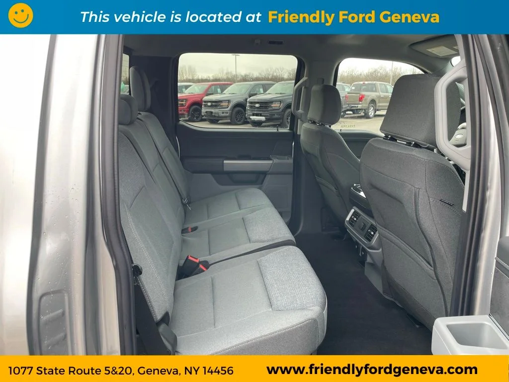 Used 2025 Iconic Silver Metallic Ford XLT image 95