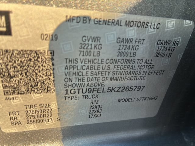 Used 2019 SATIN STEEL METALLIC GMC Denali image 14
