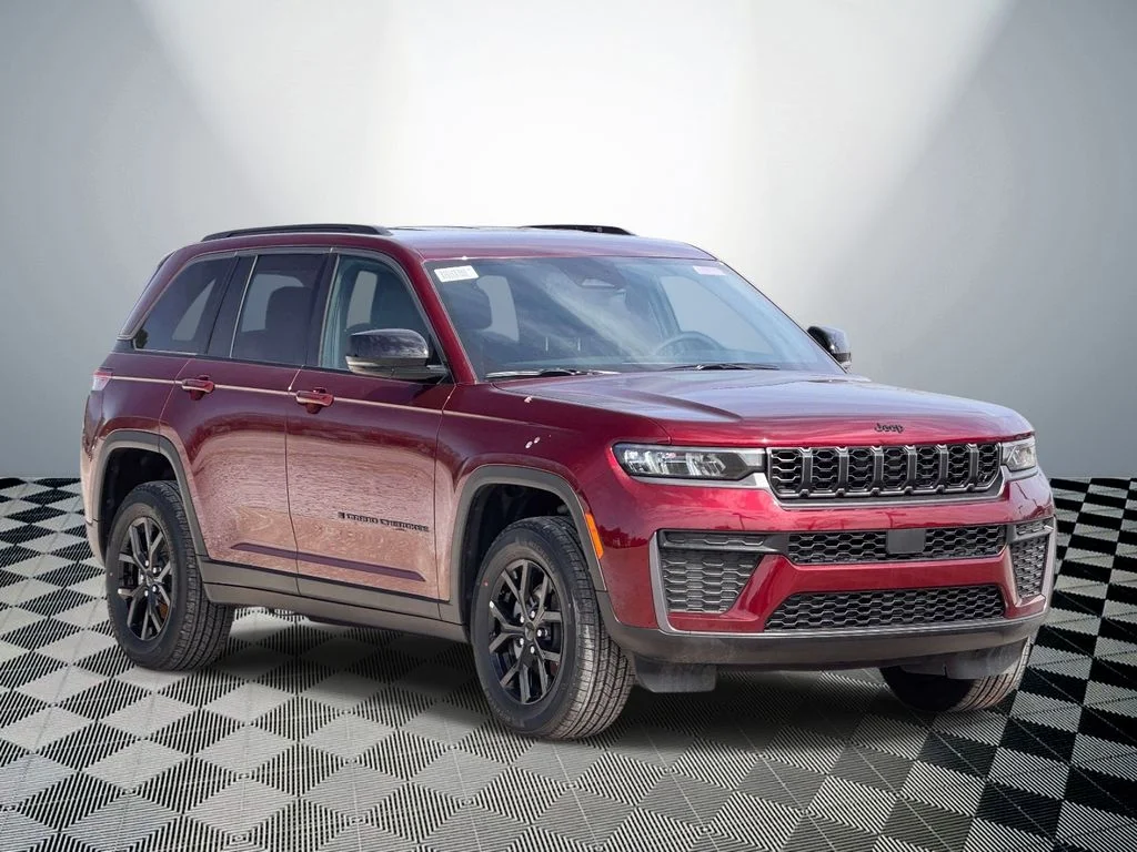 New 2026 Velvet Red Pearl-Coat Exterior Paint Jeep Altitude image 4