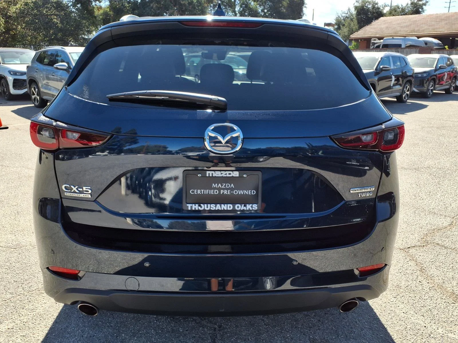 Certified Used 2023 Blue Mazda 2.5 Turbo Signature image 6