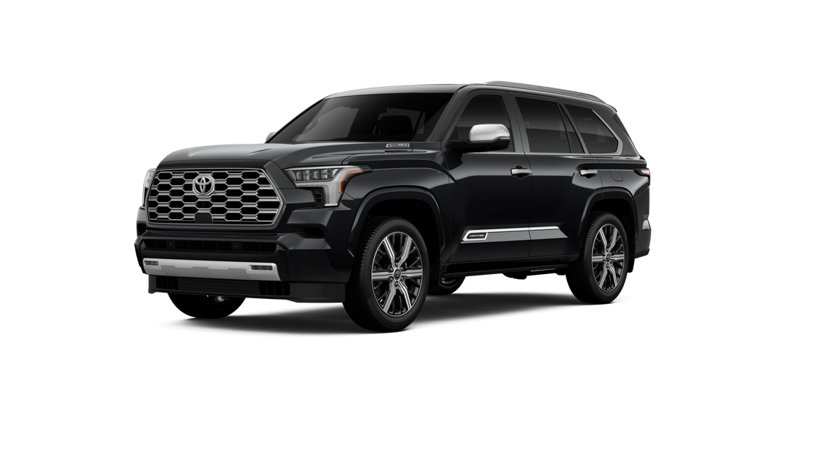 New 2026 Midnight Black Metallic Toyota Capstone image 23