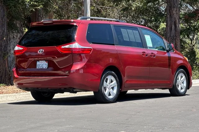 Certified Used 2017 Red Toyota LE image 4