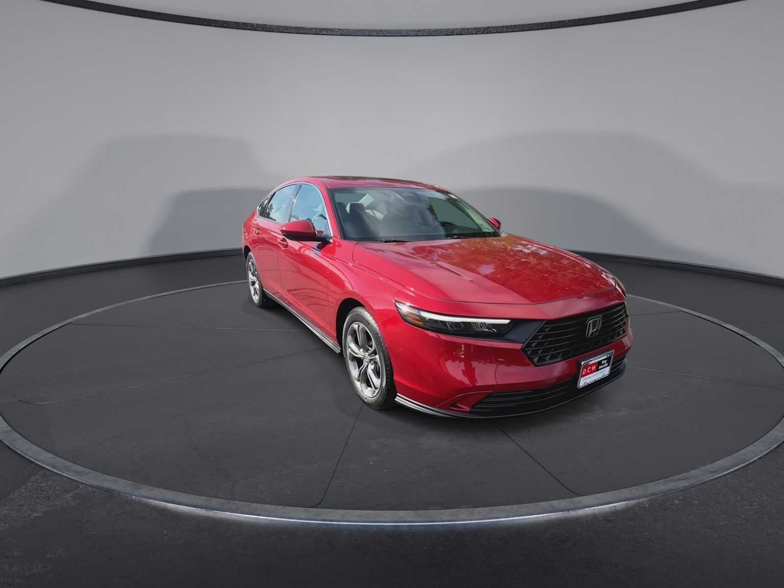 Used 2023 Radiant Red Metallic Honda EX image 2