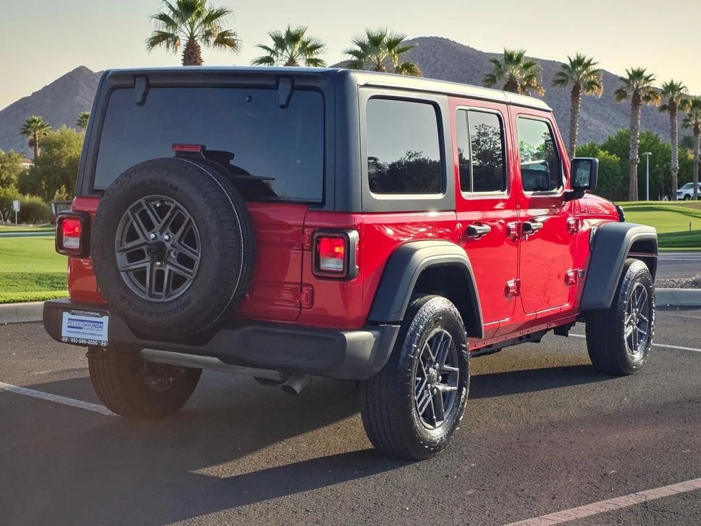 Used 2025 Red Jeep Sport S image 6