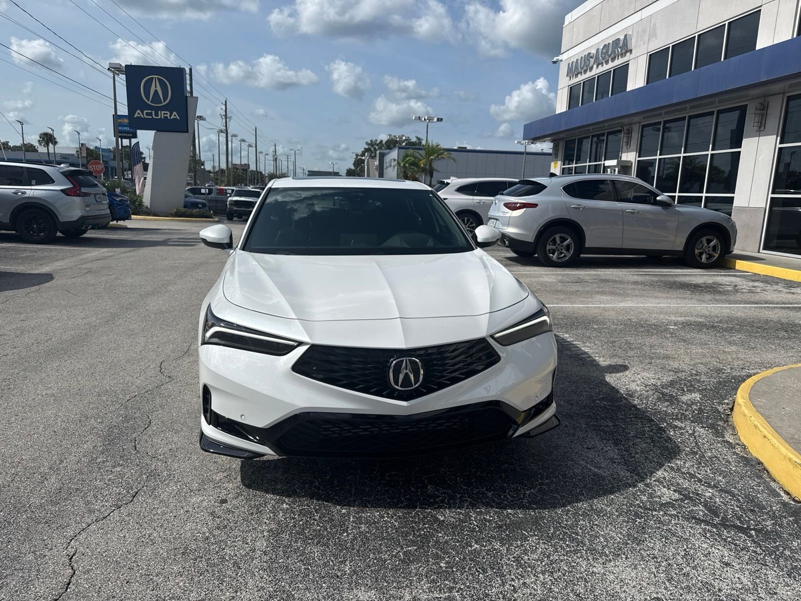 Used 2026 Platinum White Acura A-Spec Tech Package image 4