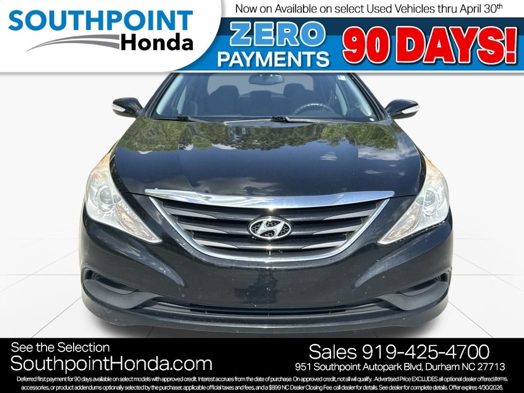 Used 2014 Hyundai Sonata GLS with VIN 5NPEB4AC7EH947739 for sale in Durham, NC