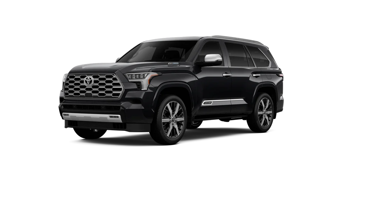 New 2026 Midnight Black Metallic Toyota Capstone image 23