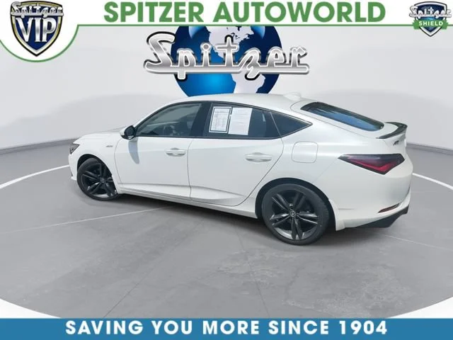 Used 2023 Platinum White Pearl Acura A-SPEC image 33