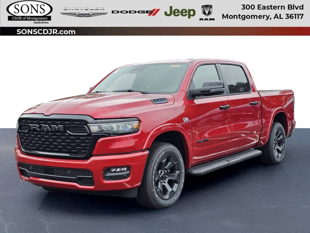 New 2026 Molten Red Pearl-Coat Exterior Paint RAM Big Horn/Lone Star image 1
