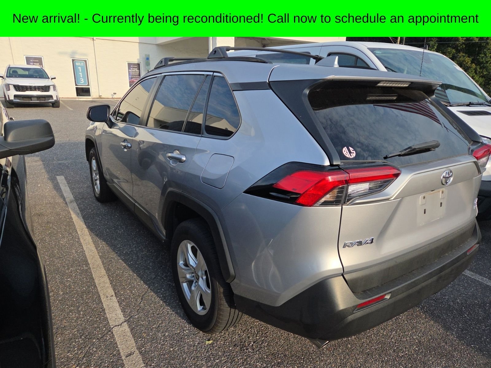 Used 2021 Silver Toyota LE image 6