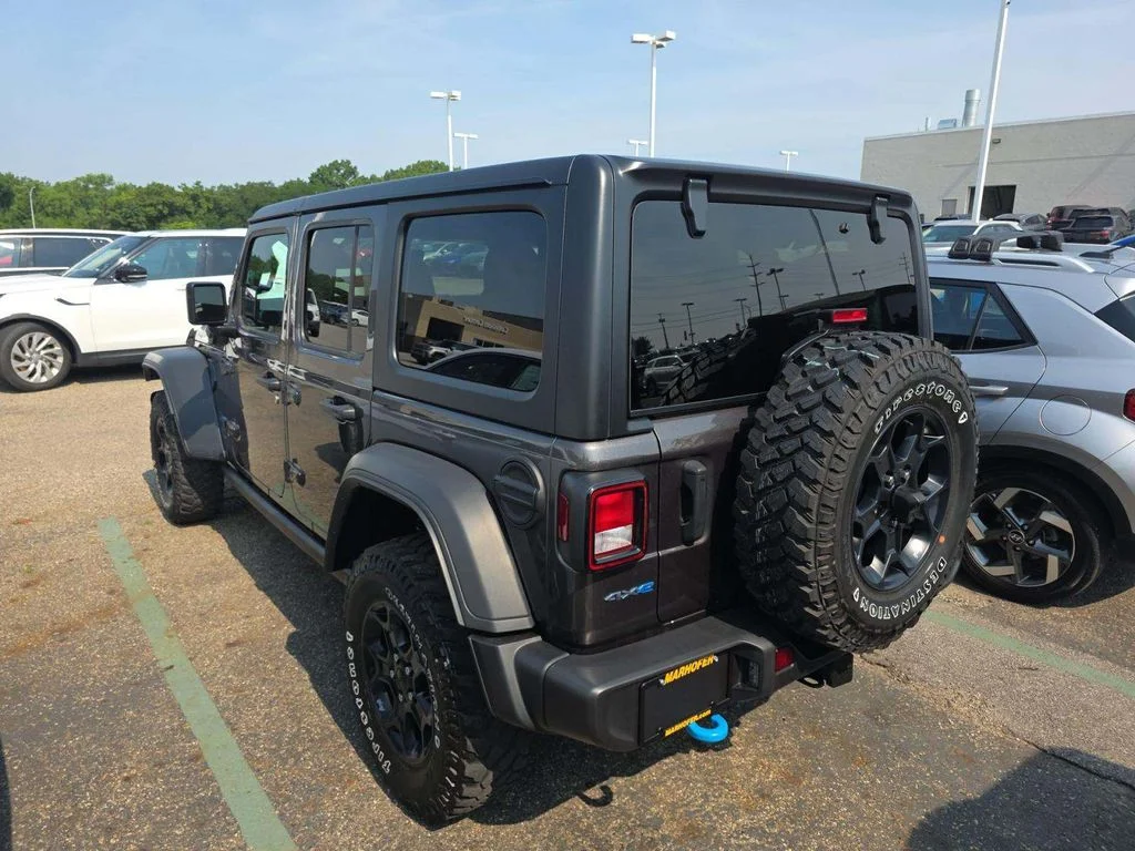 Used 2023 Gray Jeep Willys 4xe image 4