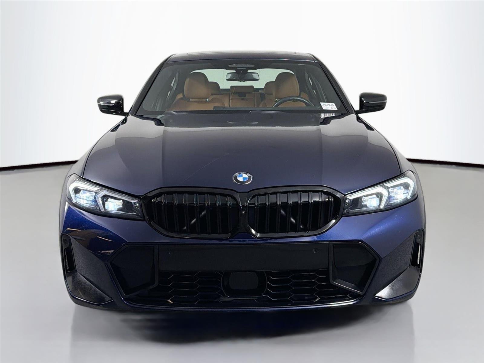 Certified Used 2023 Tanzanite Blue II Metallic BMW 330i image 2