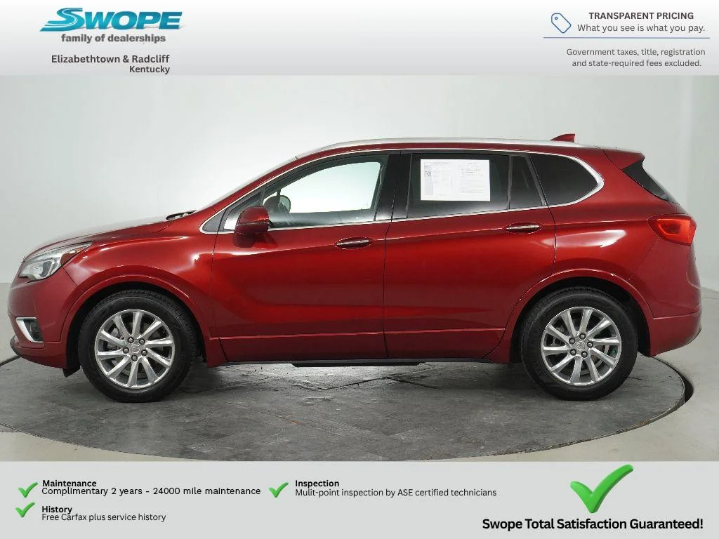 Used 2019 Chili Red Metallic Buick Essence image 4