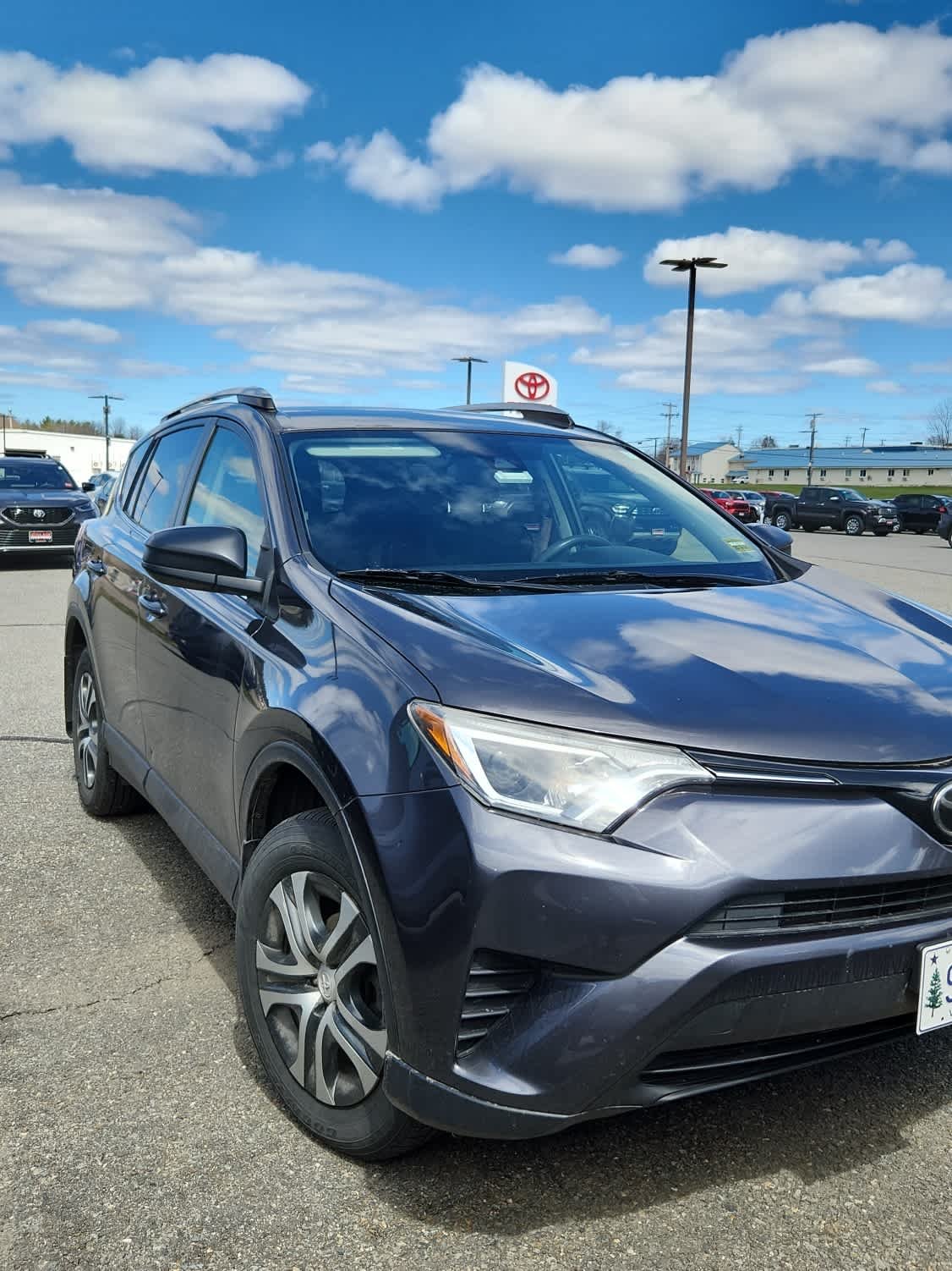 Used 2017 Toyota RAV4 LE with VIN JTMBFREV9HJ123219 for sale in Waterville, ME