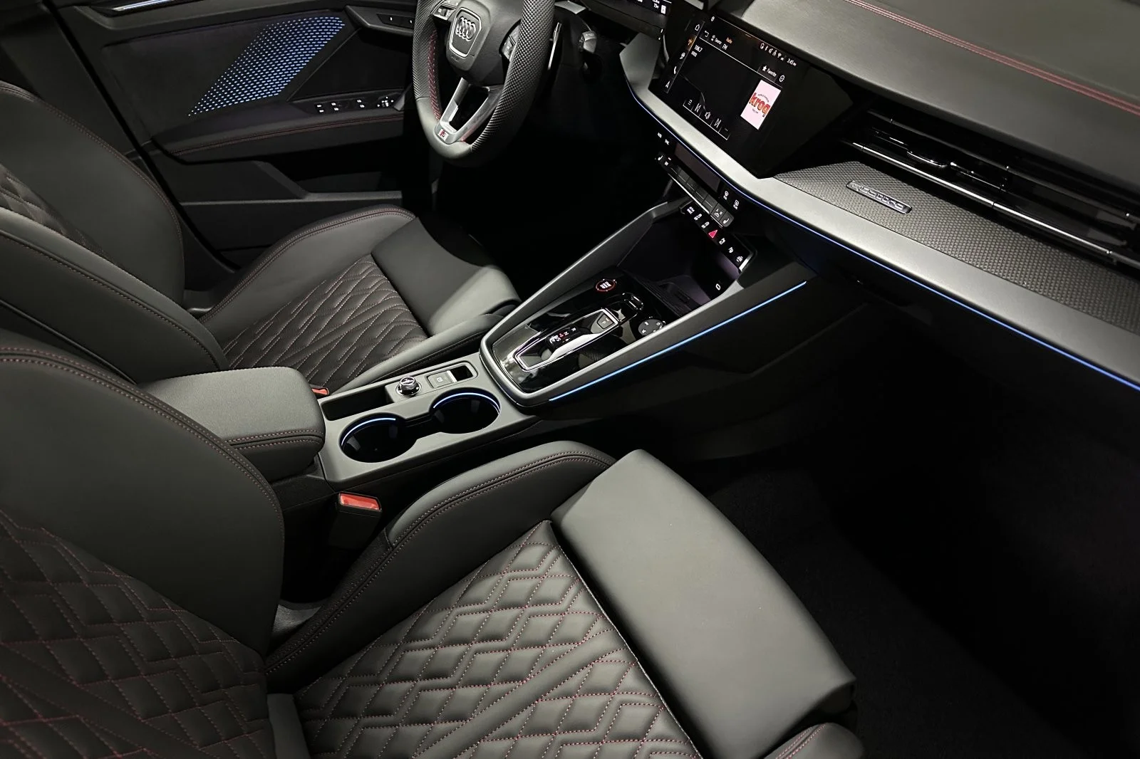 New 2026 Mythos Black Metallic Audi quattro image 13