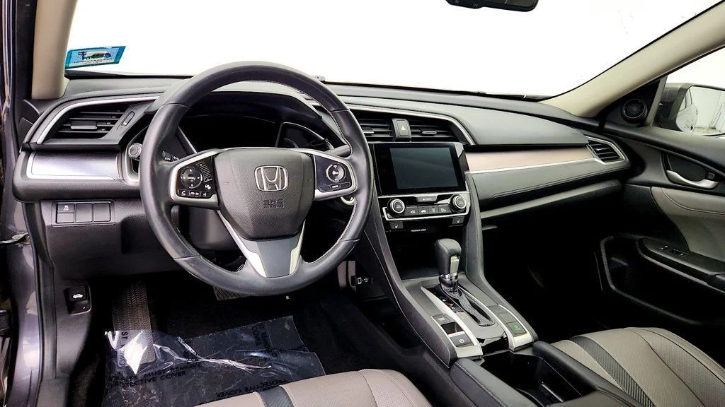 Used 2018 Modern Steel Metallic Honda EX-L CVT image 13