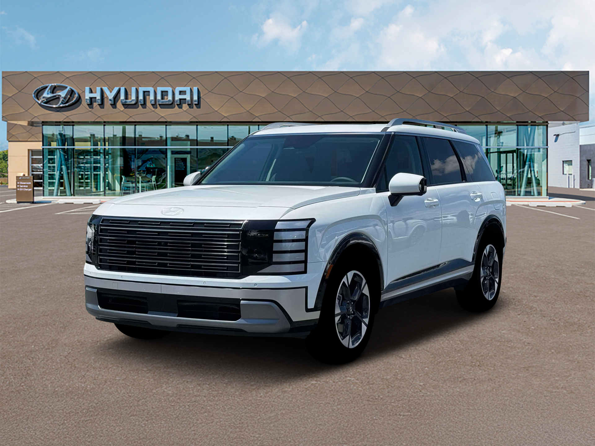 New 2026 White Hyundai Limited FWD image 1