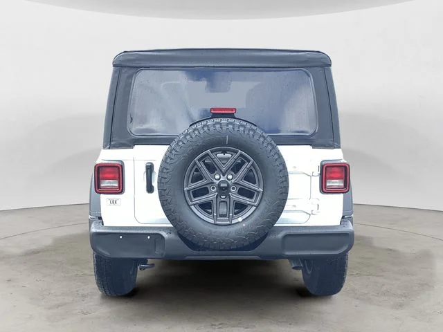 New 2026 Bright White Clearcoat Jeep 4-DOOR SPORT S image 5