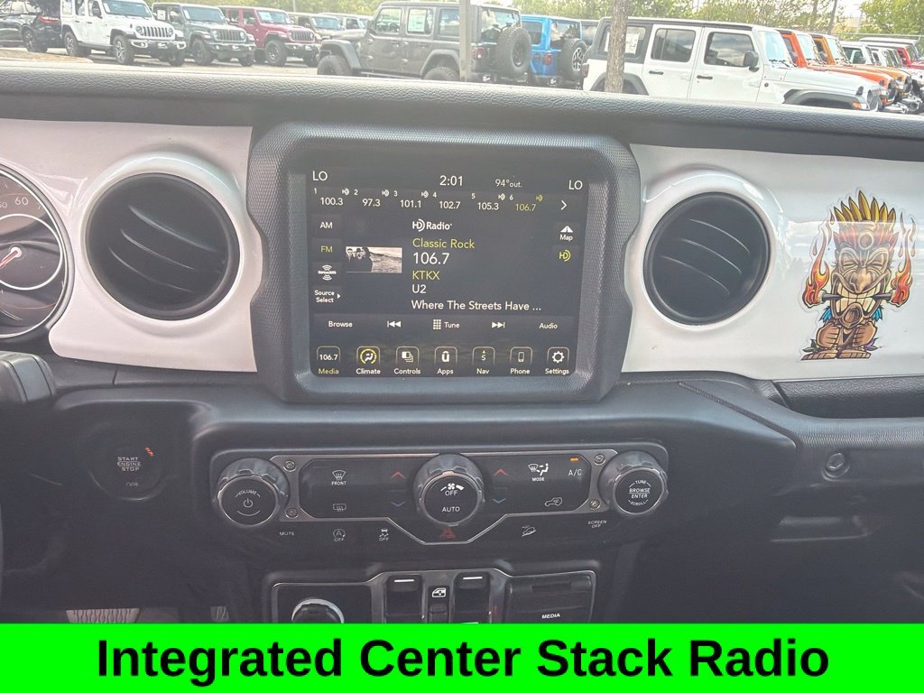 Used 2021 Blue Jeep Unlimited Sport image 10