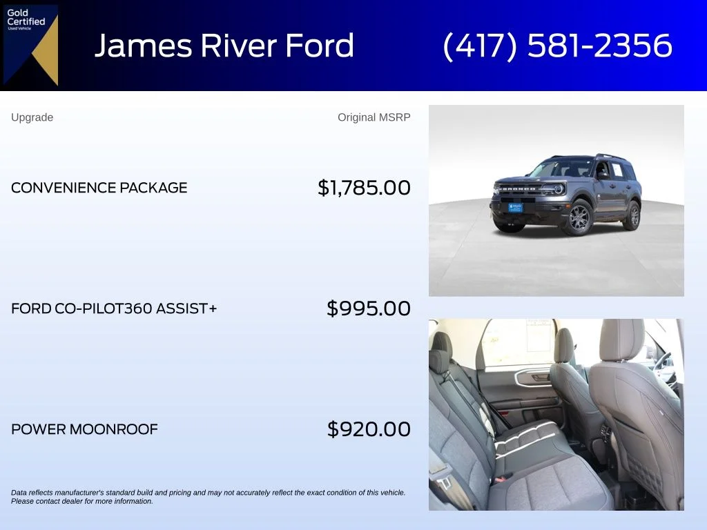 Certified Used 2024 Gray Metallic Ford Big Bend image 6