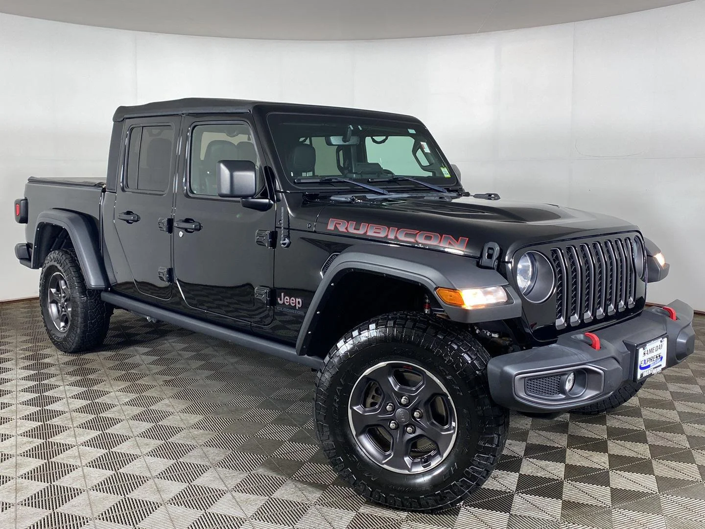 Used 2022 Black Clearcoat Jeep Rubicon image 1