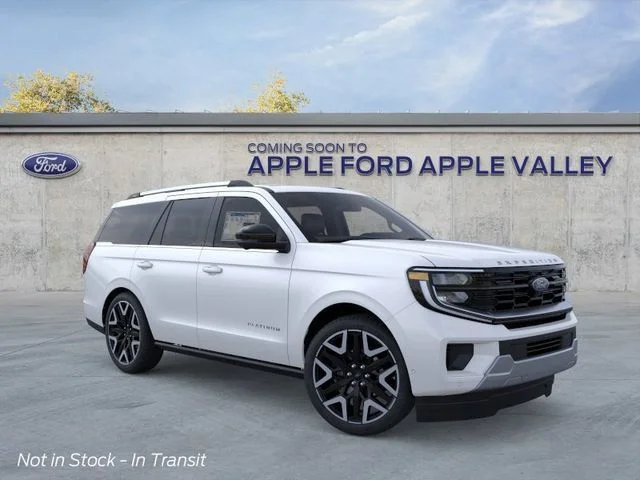 New 2026 White Metallic Ford Platinum image 7