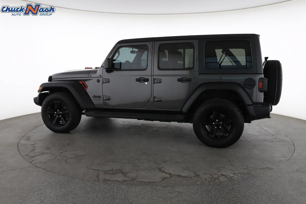 Used 2021 Gray Jeep Sport Altitude 4x4 image 8