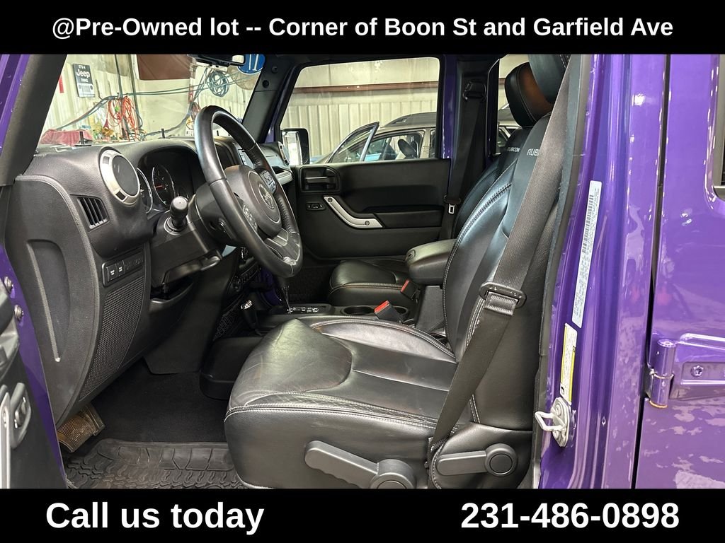Used 2017 Purple Jeep Unlimited Rubicon image 14