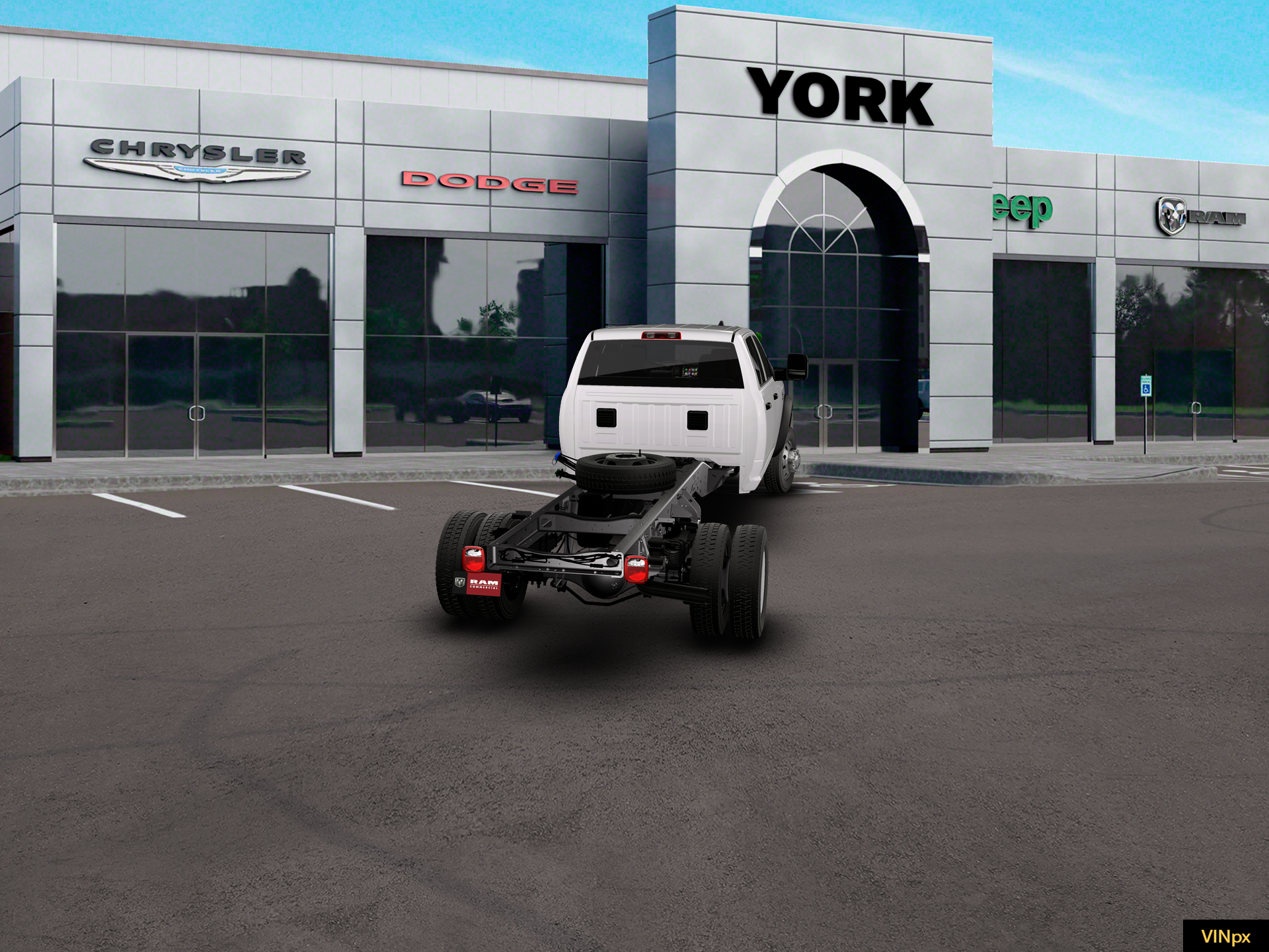 New 2026 Bright White Clear-Coat Exterior Paint RAM Tradesman image 14