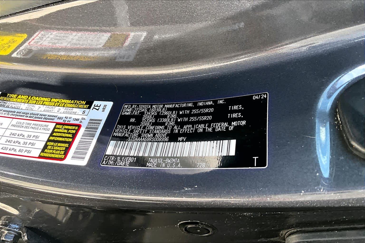 Used 2024 Cloudburst Gray Lexus Premium image 35