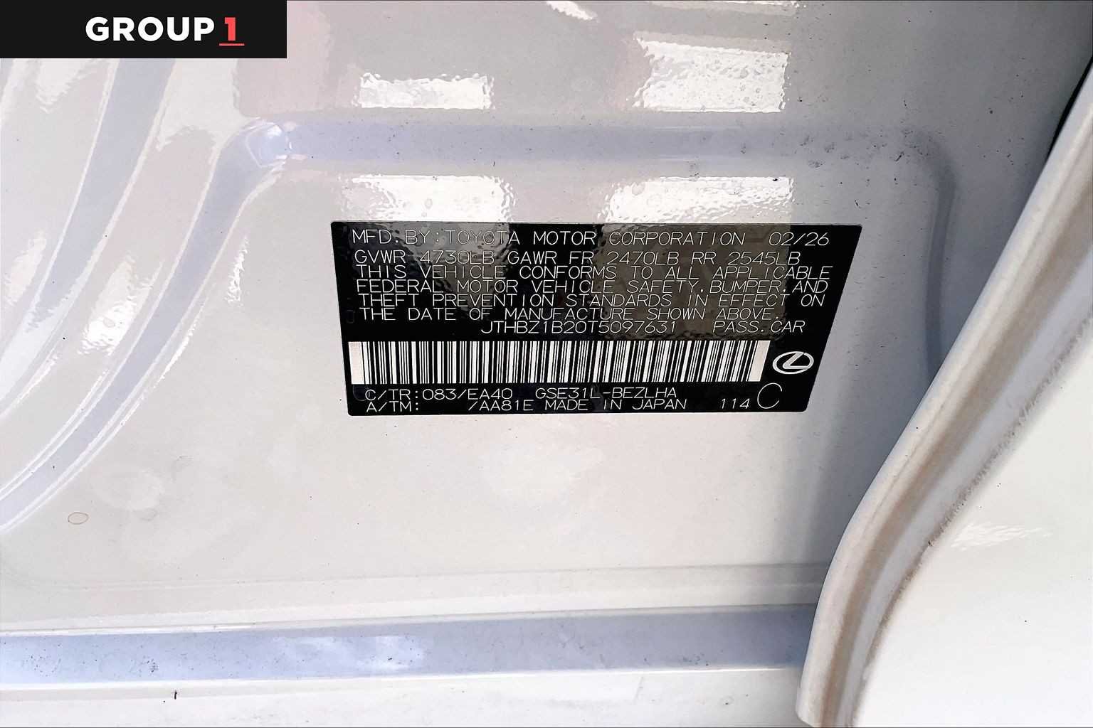 Certified Used 2026 Ultra White Lexus F SPORT Design image 31