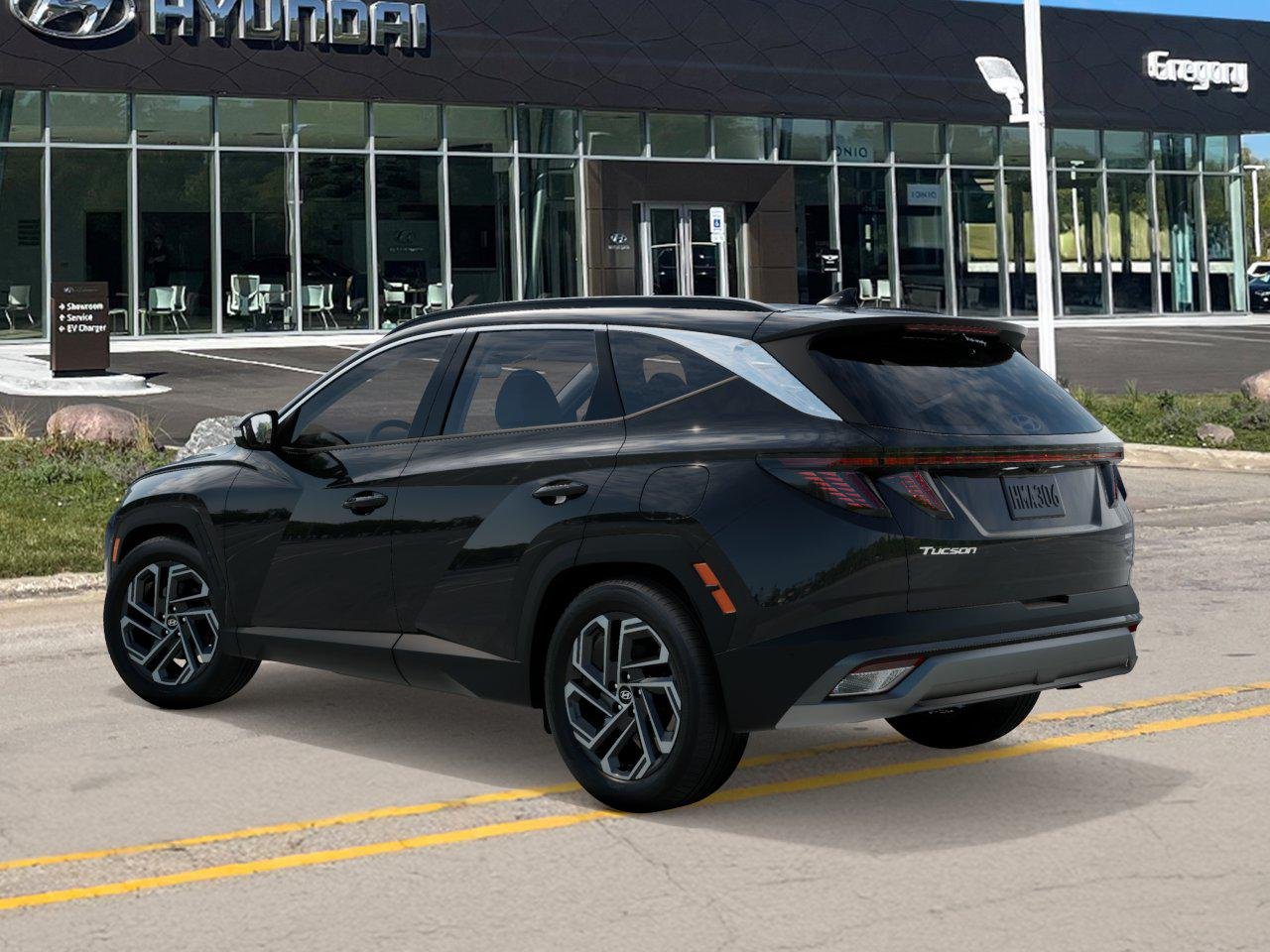 New 2026 Phantom Black Hyundai Limited AWD image 5