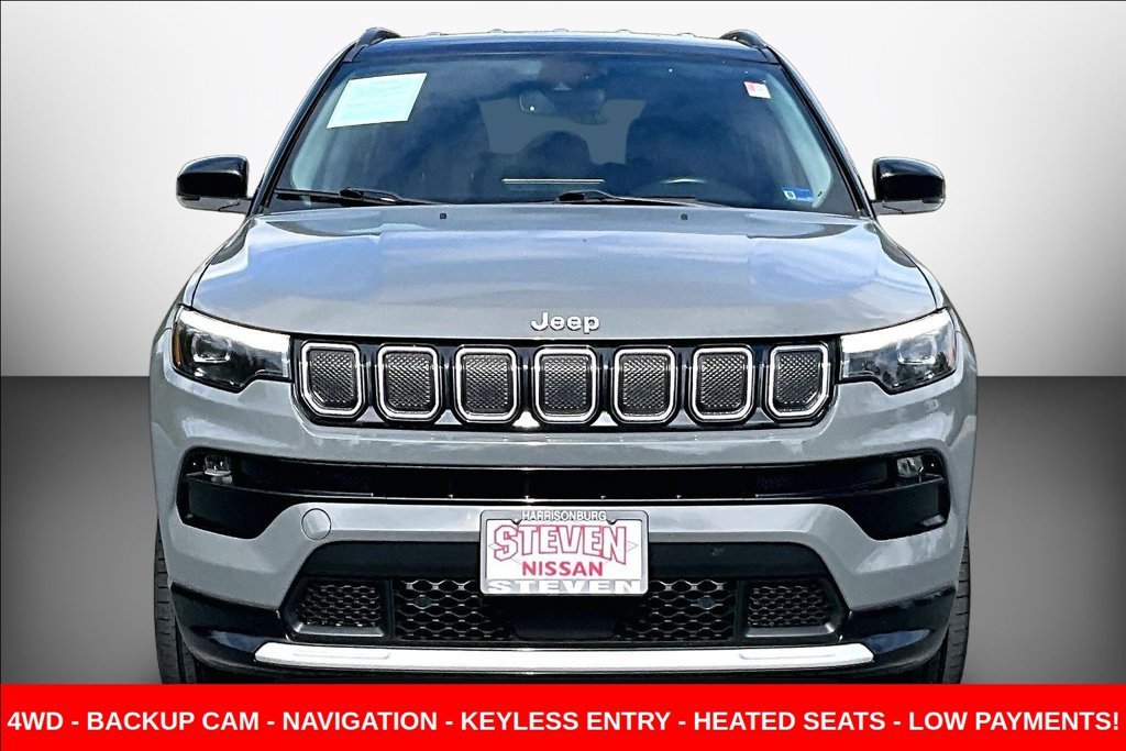 Used 2022 Gray Jeep Limited image 2