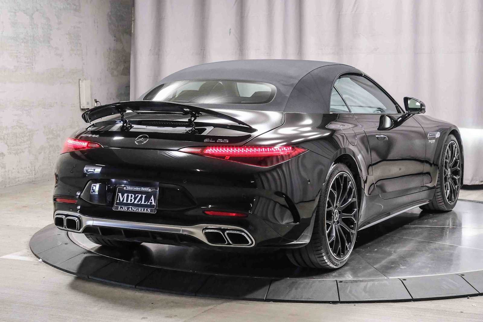 Certified Used 2023 Obsidian Black Metallic Mercedes-Benz AMG® SL 55 image 7