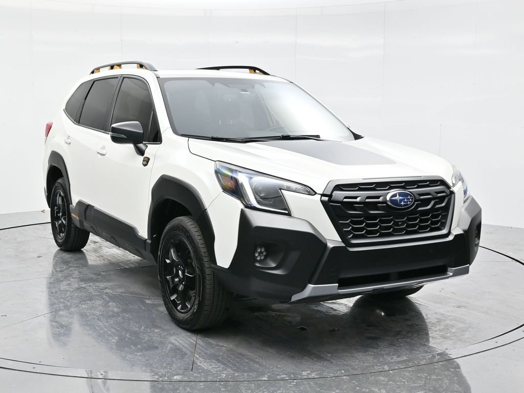 Used 2023 Crystal White Pearl Subaru Wilderness image 3