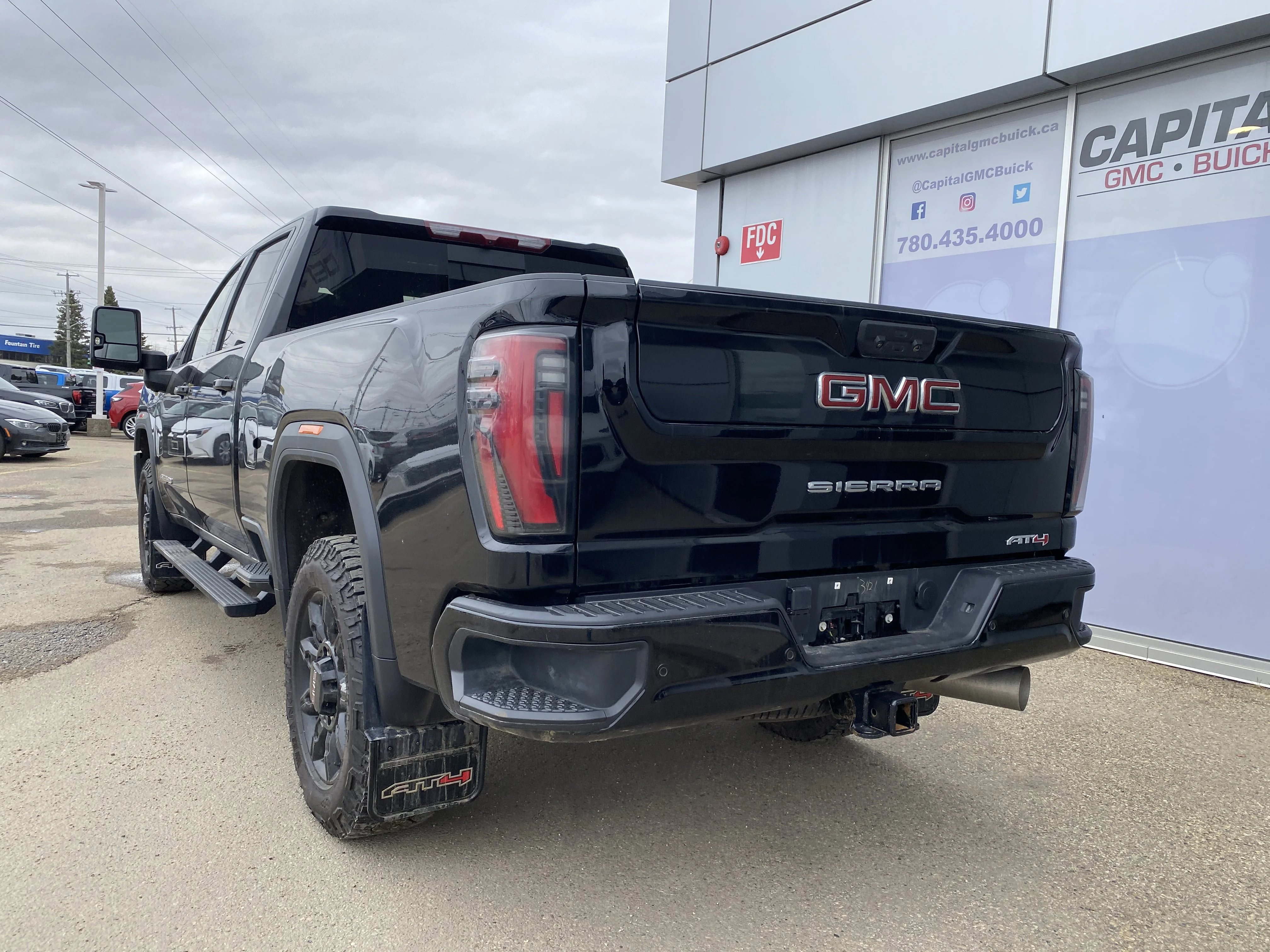 Certified Used 2025 Black GMC Crew Cab AT4 image 3