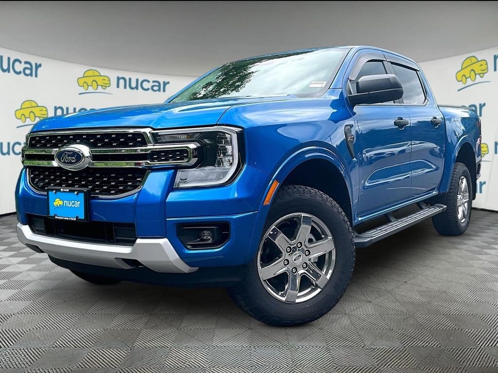 Used 2025 Blue Ford XLT image 3
