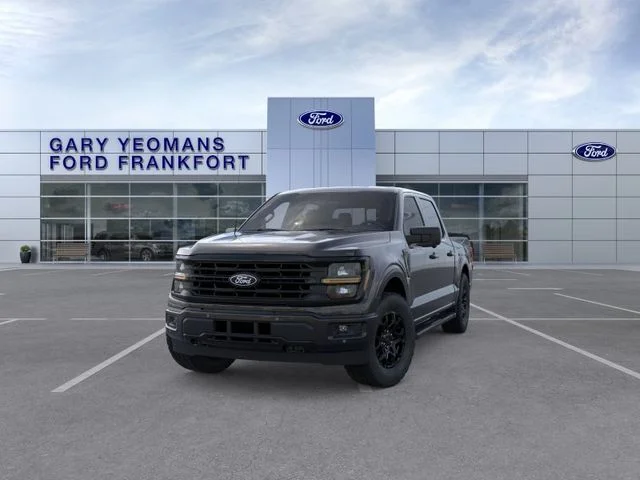 New 2026 Agate Black Metallic Ford XLT image 2
