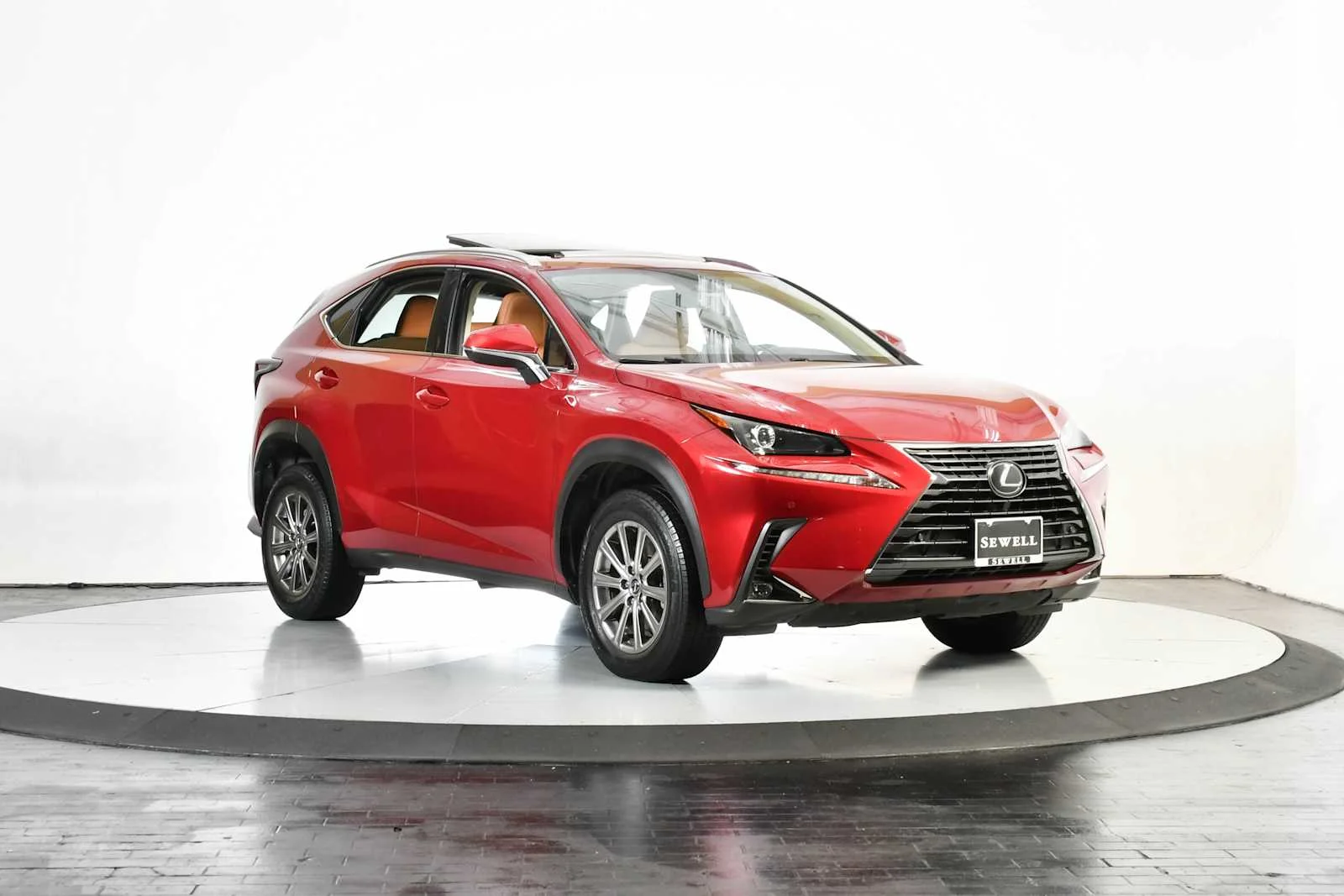 Certified Used 2021 MATADOR RED MICA Lexus  image 9