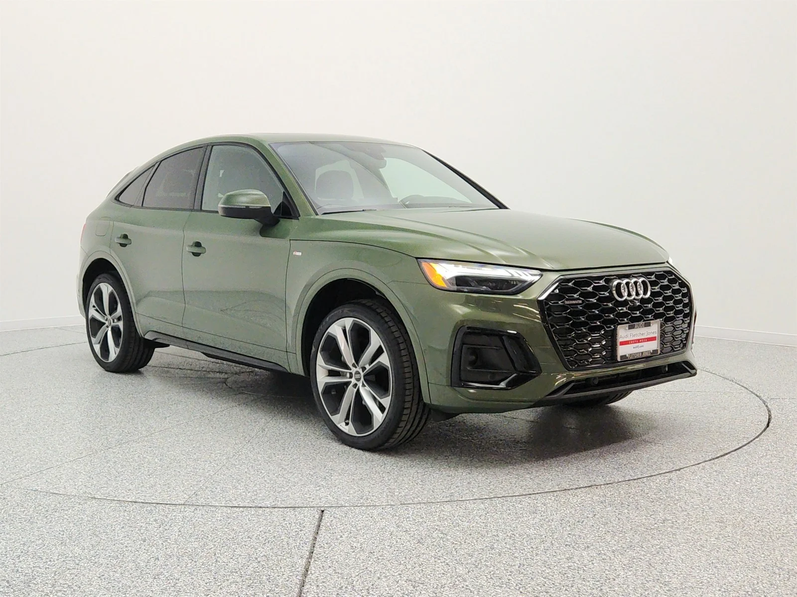 Used 2023 District Green Metallic Audi S line Prestige 45 TFSI quattro image 3
