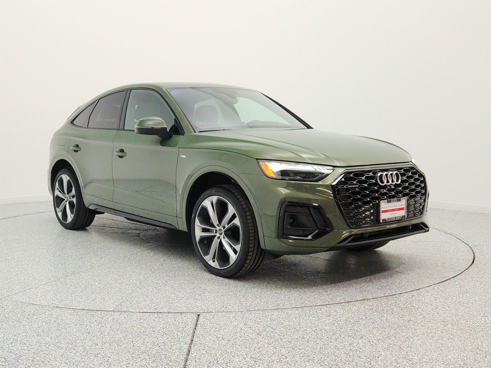 Used 2023 District Green Metallic Audi S line Prestige 45 TFSI quattro image 3