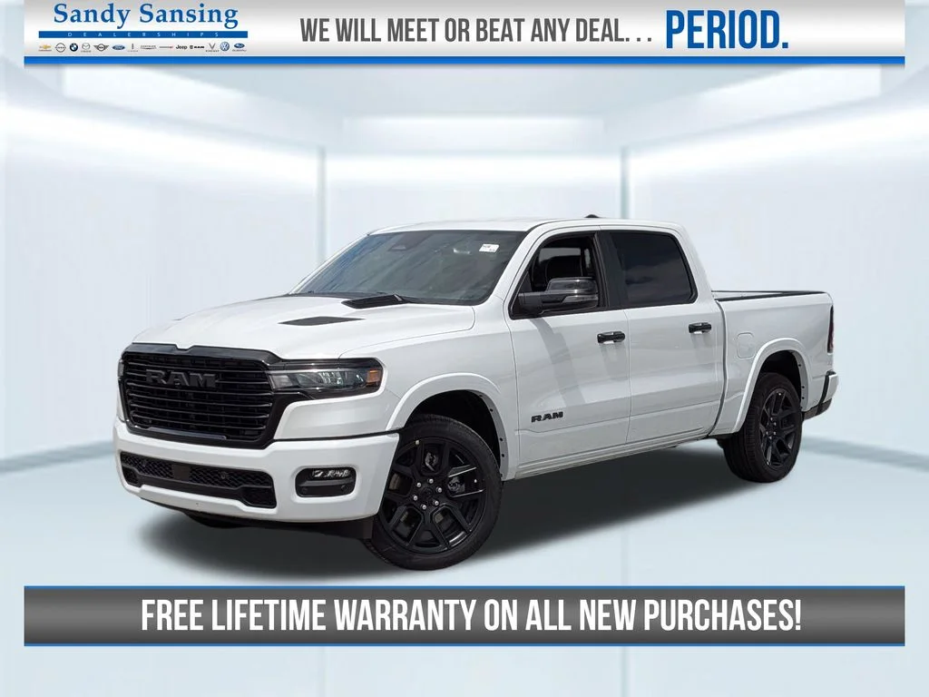 New 2026 White Ram Laramie image 1