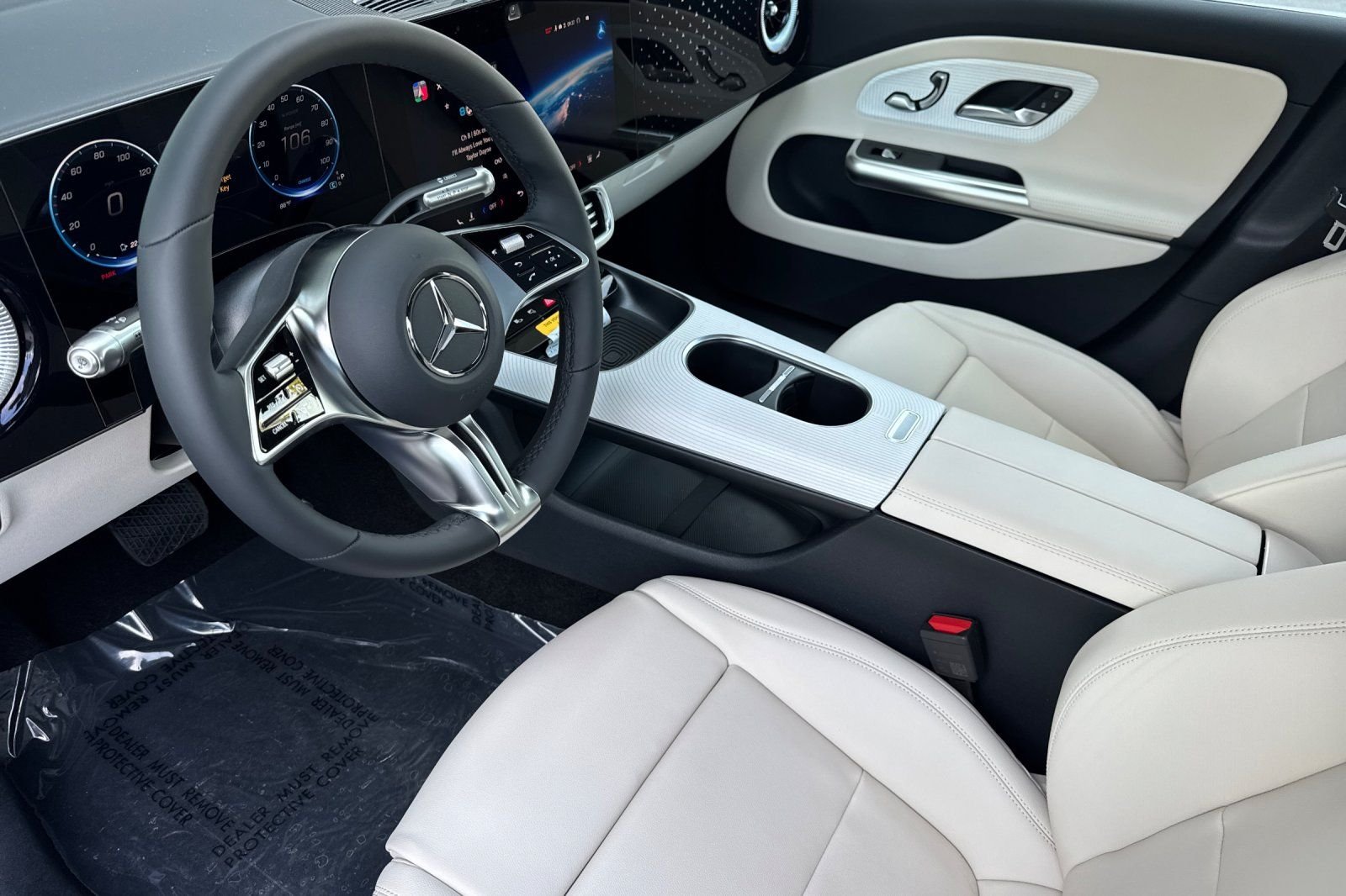 New 2027 Sky Blue Metallic Mercedes-Benz CLA 250+ image 15