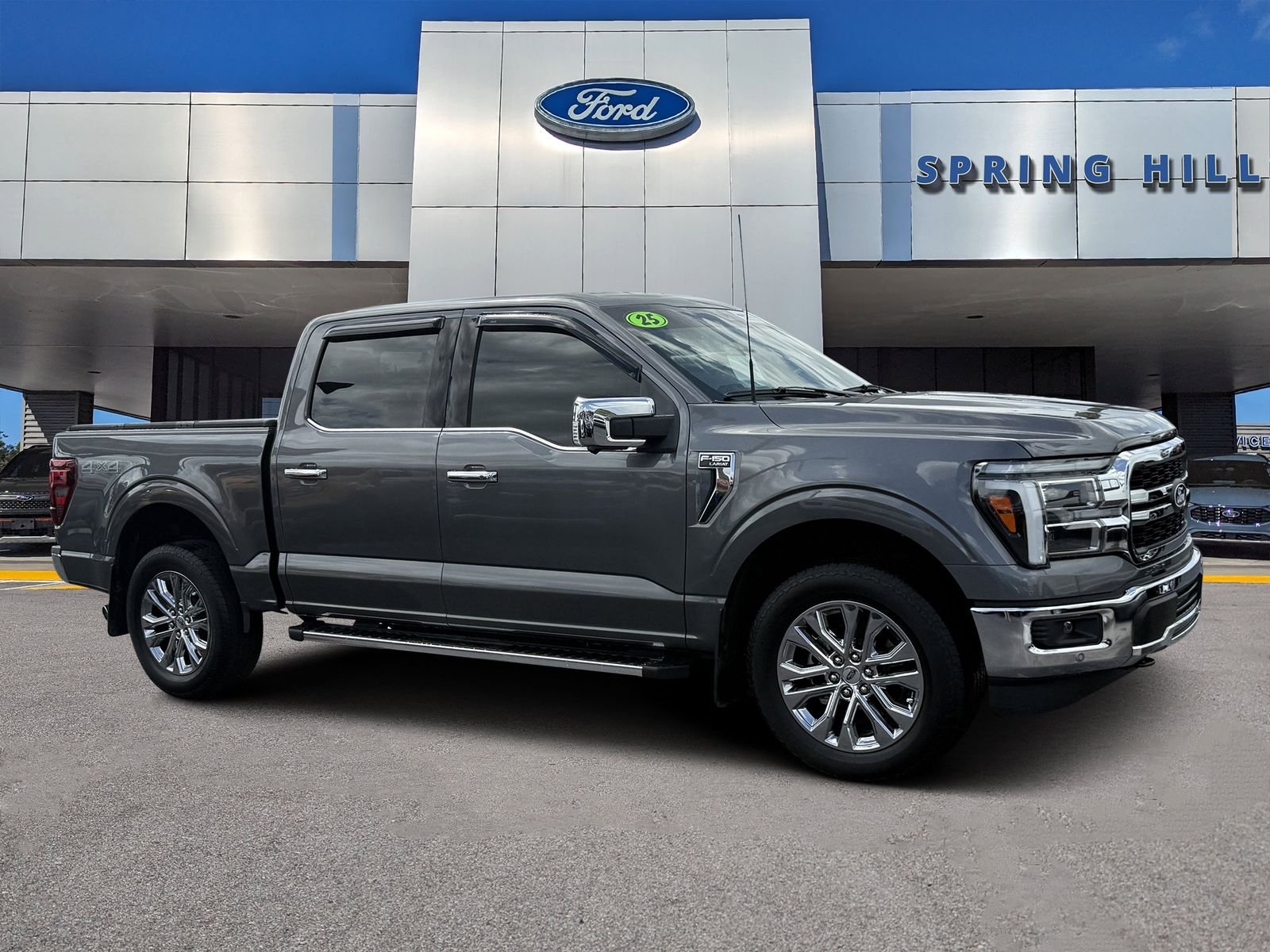 Certified Used 2025 Gray Metallic Ford Lariat image 1