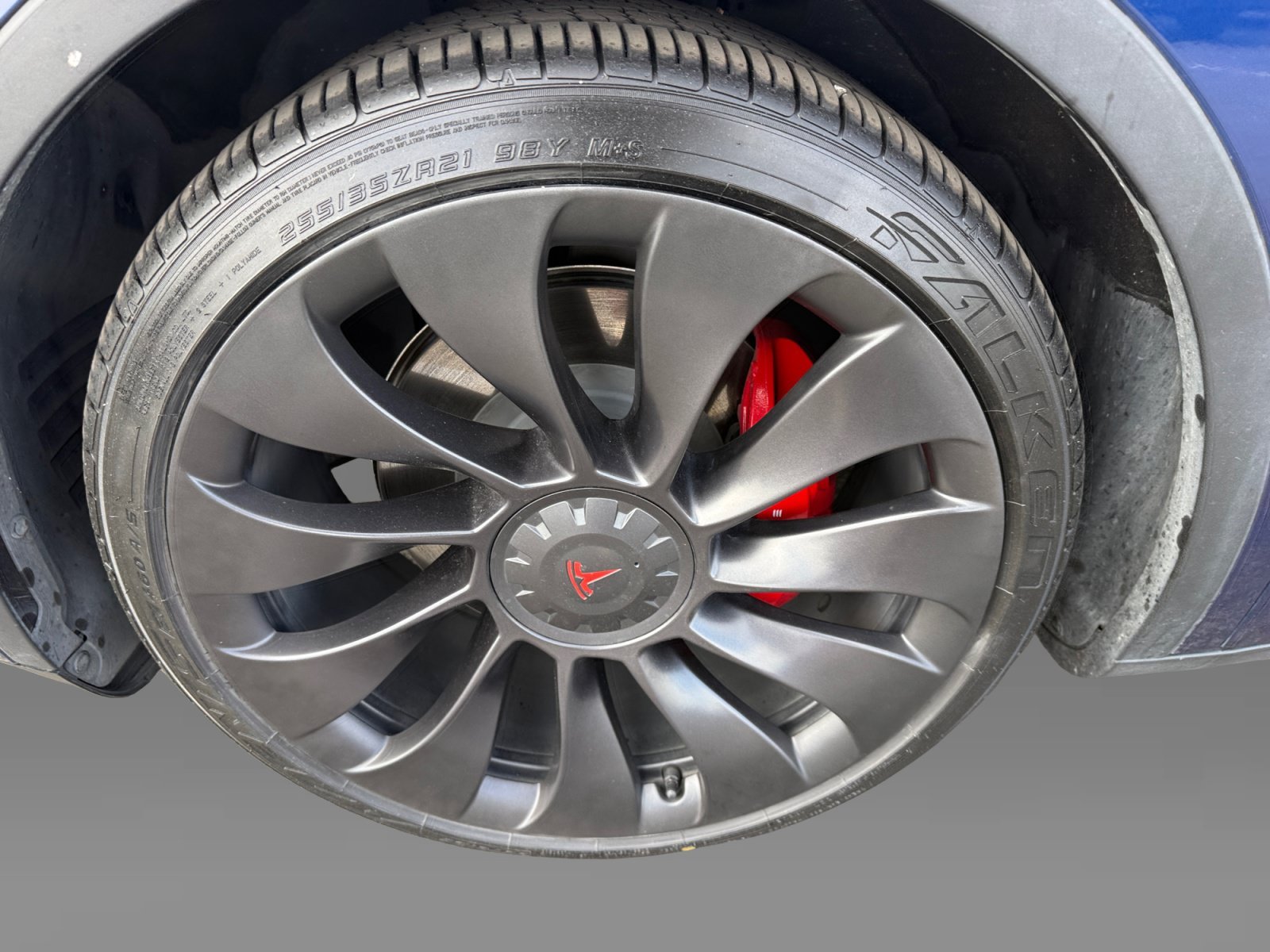 Used 2023 Deep Blue Metallic Tesla Performance image 9