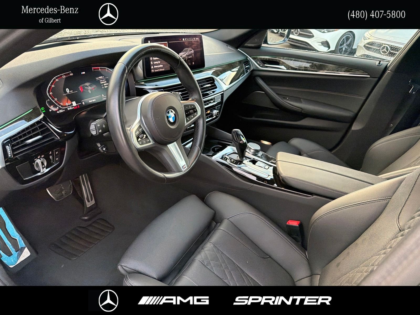 Used 2023 Gray BMW 530i image 10